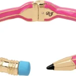 Betsey Johnson Hinged Pencil Bangle Bracelet