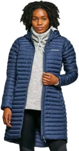 Stay Warm and Stylish with the Berghaus Women's Nula Micro Long Insulated Jacket