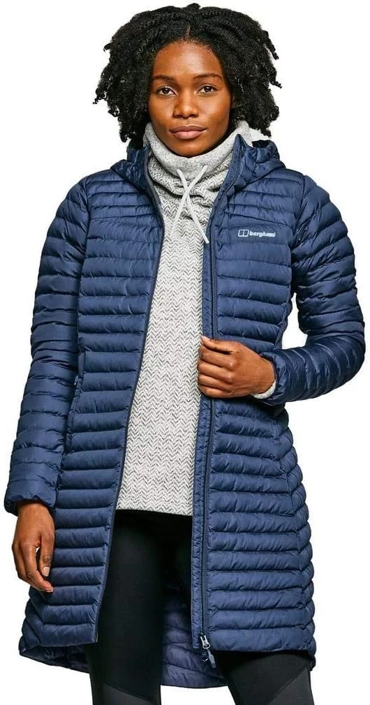 Stay Warm and Stylish with the Berghaus Women's Nula Micro Long Insulated Jacket