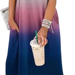 Maxi Dress for Women Summer Sleeveless with Pockets: Casual Loose Fit Long Dress for Beach or Casual Wear