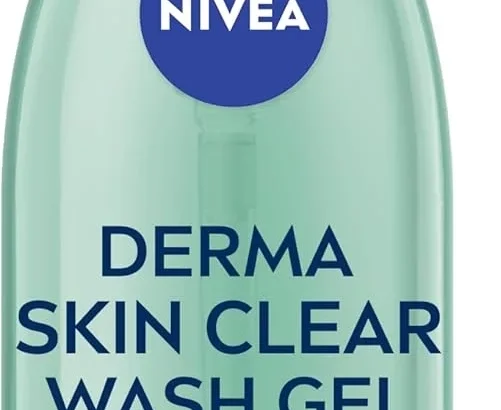 NIVEA Derma Skin Clear Face Wash Gel for Acne