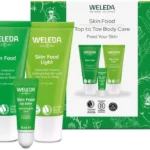 Weleda Skin Food Top to Toe Gift Set with Original Cream, Light Formula & Lip Balm