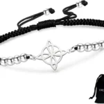 Vassago Witches Knot Bracelet in Stainless Steel