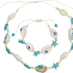 Natural Seashell Jewelry Set for Women