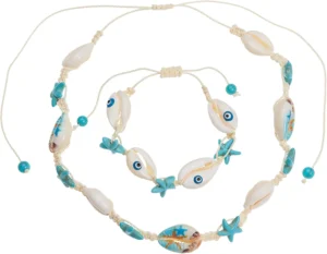 Natural Seashell Jewelry Set for Women