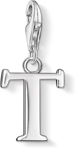 Thomas Sabo Sterling Silver Charm Club Letter A Pendant for Women
