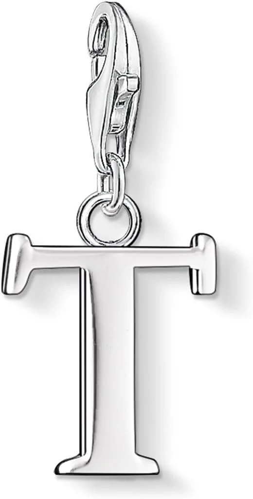Thomas Sabo Sterling Silver Charm Club Letter A Pendant for Women