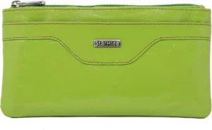 STARHIDE Genuine Leather RFID Blocking Wallet for Women & Girls | Slim Card Holder with Zipper for Credit Cards, ID, and Cash