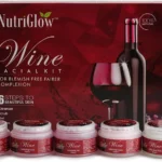NutriGlow 6-Piece Wine Facial Kit for Women: Anti