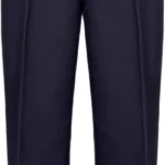 Ladies Stretch Waist Trousers for Women | Half Elasticated Office Pants with Pockets