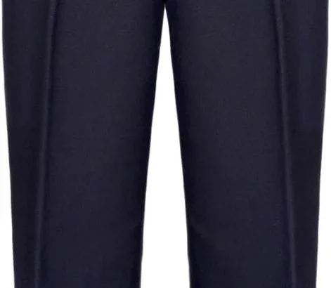 Ladies Stretch Waist Trousers for Women | Half Elasticated Office Pants with Pockets