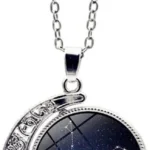 Constellation Necklace for Women and Men: Scorpio & Libra Zodiac Pendant Charm Necklace, Horoscope Astrology Jewelry Gift for Couples and Friends