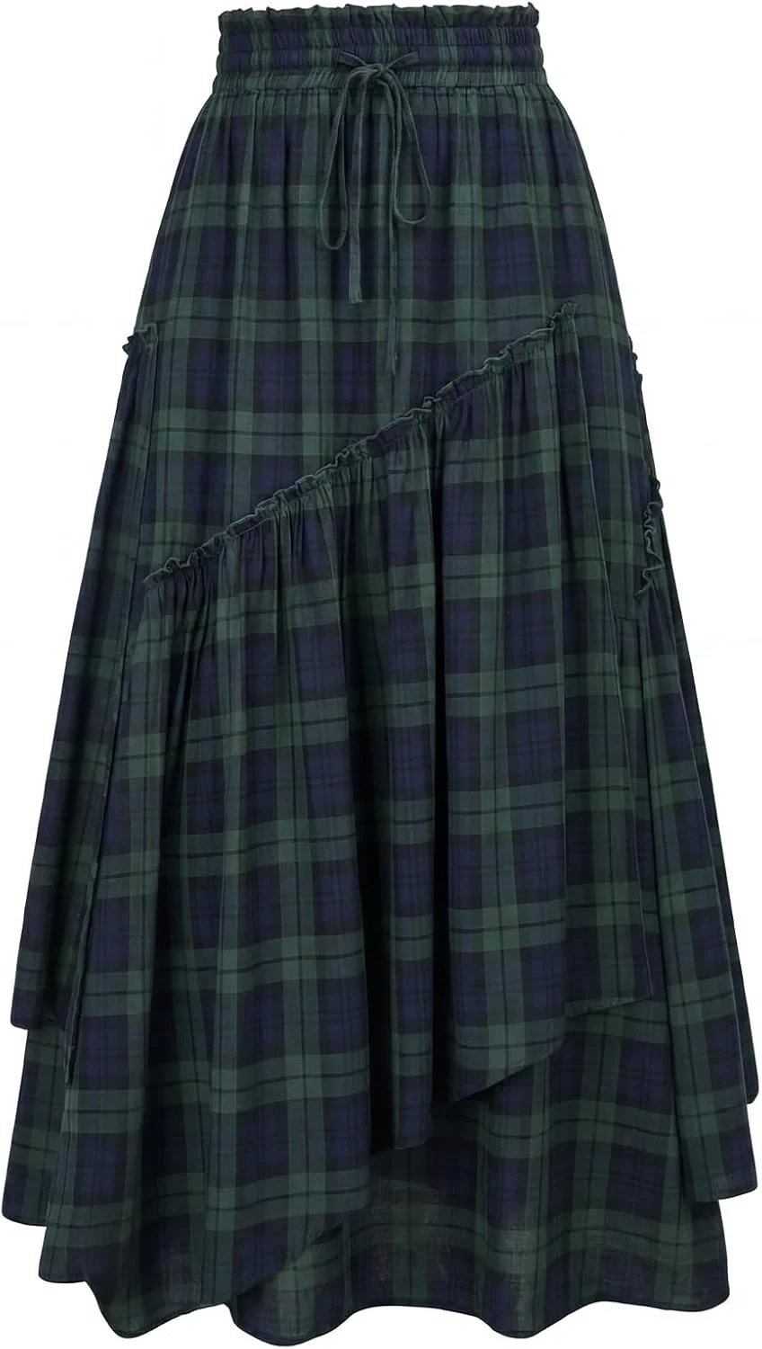 Scarlet A-Line Long Skirt for Women