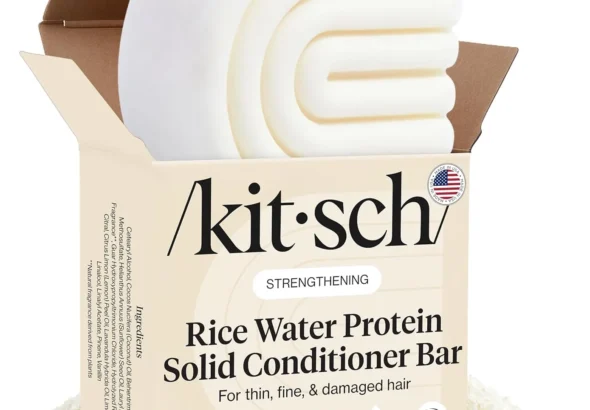 Kitsch Rice Water Conditioner Bar for Damaged Hair - Sulfate