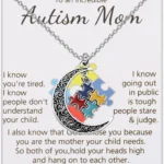 Autism Awareness Necklace for Women