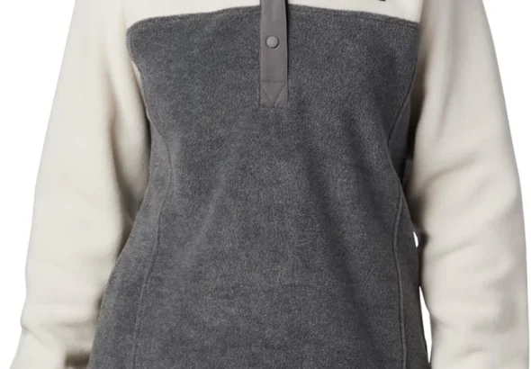 Columbia Women's Benton Springs Half Snap Pullover Fleece Jacket for Outdoor Comfort