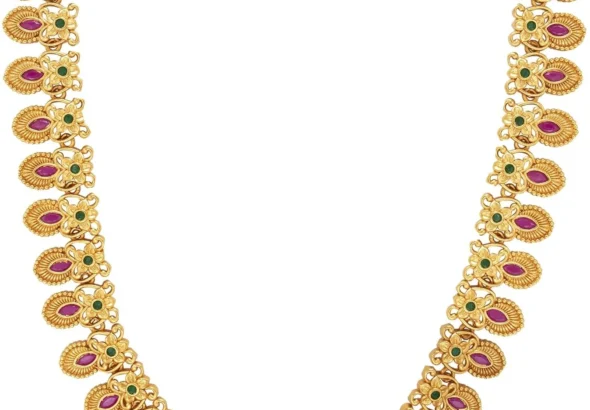 Aheli Traditional Indian Wedding Necklace Set for Women