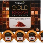 Nutriglow Gold Kesar 6-Piece Facial Kit for Women