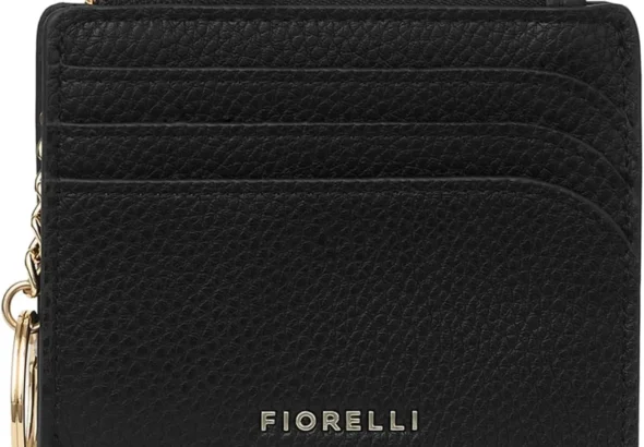 Fiorelli Ciara Women's RFID Blocking Leather Card Holder with Zip Coin Purse