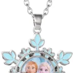 Sterling Silver Snowflake Pendant Necklace for Girls
