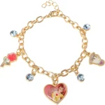 Disney Beauty and the Beast Girls Charm Bracelet