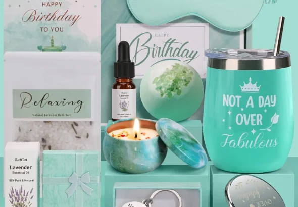 Birthday Bath Pamper Gift Set for Women