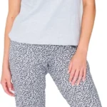 Leopard Print Pyjama Set for Women