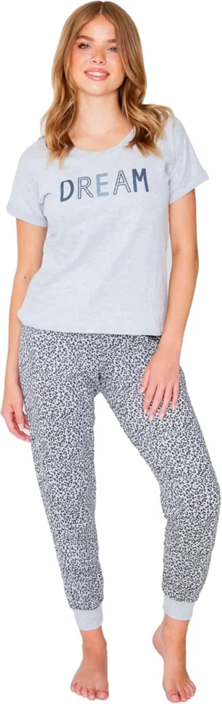Leopard Print Pyjama Set for Women