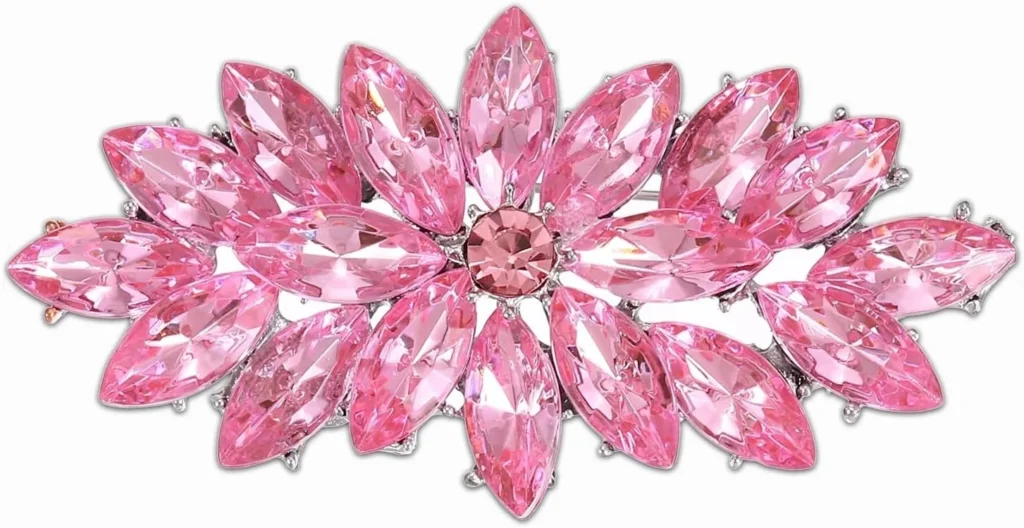 Marquise Rhinestone Brooch Pin for Women