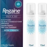 Regaine for Women 5% Minoxidil Foam: Extra Strength Hair Regrowth Treatment to Stop and Reverse Female Hereditary Hair Loss (2