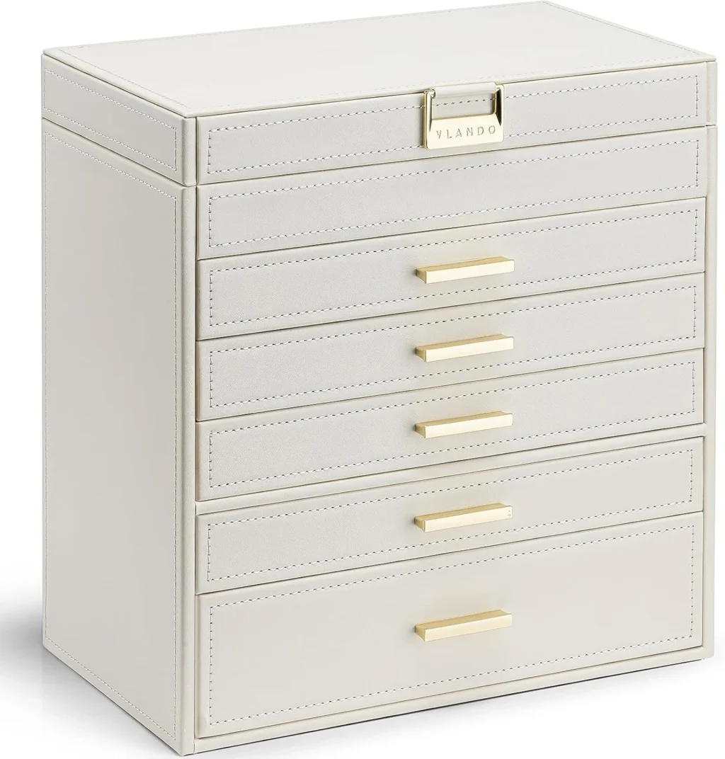 Vlando 6 Layer Jewelry Box Organizer for Drawer