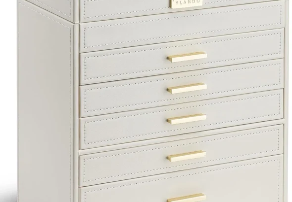 Vlando 6 Layer Jewelry Box Organizer for Drawer