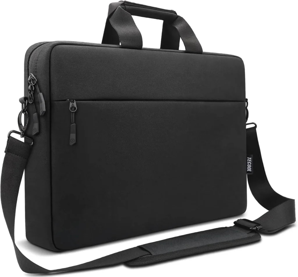TECOOL Waterproof Laptop Messenger Bag for 15.6 16 Inch MacBook Pro, Dell, HP, ASUS