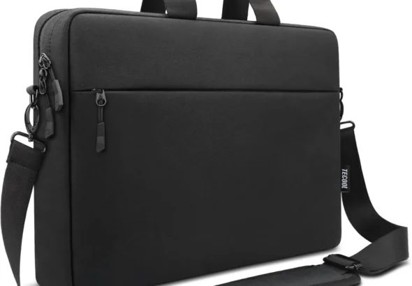 TECOOL Waterproof Laptop Messenger Bag for 15.6 16 Inch MacBook Pro, Dell, HP, ASUS