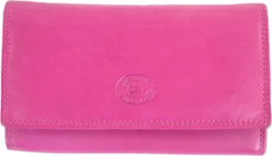 Ladies Soft Nappa Leather Long Flap