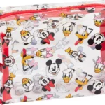 Mickey Mouse and Minnie Mouse Clear Makeup Bag