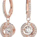 Swarovski Una Round Cut Drop Earrings