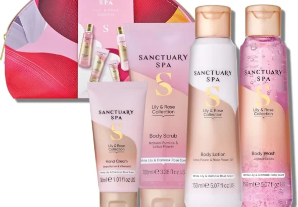 Sanctuary Spa Lily & Rose Gift Set for Women