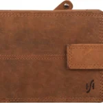 RFID Blocking Leather Wallet for Men with Coin Pocket