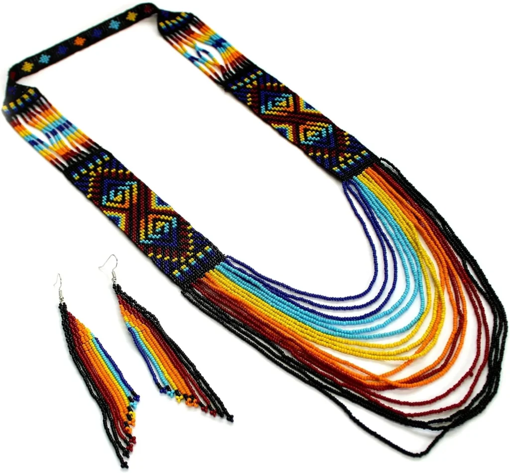 Layered Beaded Necklace for Women