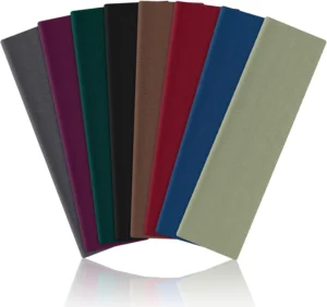 8 Pack of Soft Elastic Headbands for Women and Men