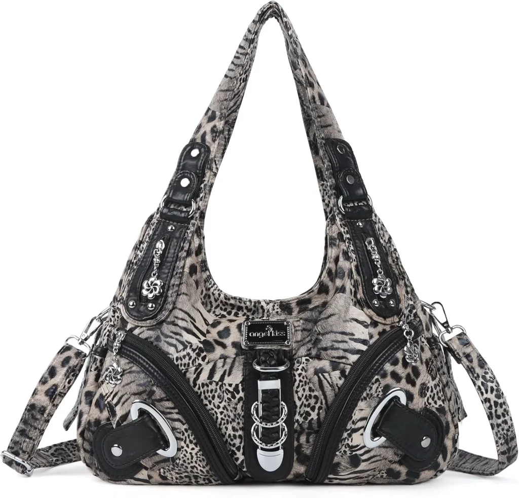 Angelkiss Large Hobo Satchel Shoulder Bag for Women