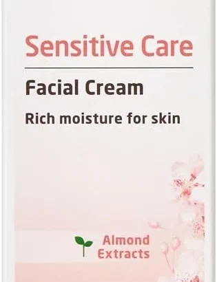 Weleda Sensitive Care Facial Cream, Organic Face Cream w. Natural Almond Extract, Gentle & Soothing Face Moisturiser, Paraben Free, Fragrance Free Face Cream for Women & Men by Weleda Skin Care - 30ml