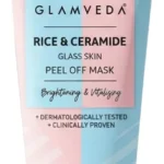 Glamveda Korean Glass Skin Rice & Ceramide Peel Off Mask