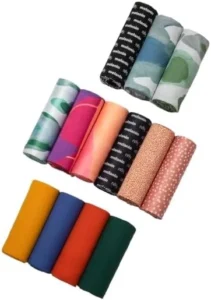 Stretch Satin Head Wrap for Textured Hair Protection