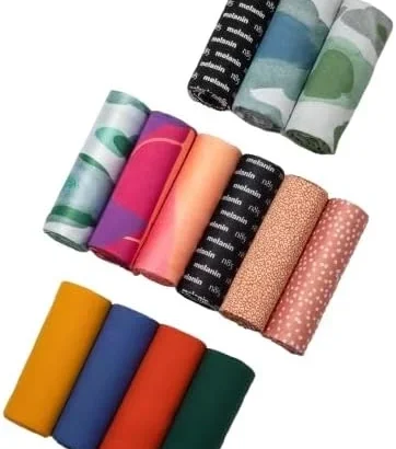 Stretch Satin Head Wrap for Textured Hair Protection