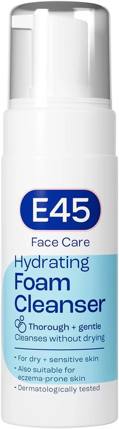 E45 Foaming Face Wash for Dry & Sensitive Skin