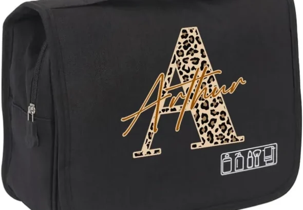 Personalized Waterproof Hanging Travel Toiletry Bag