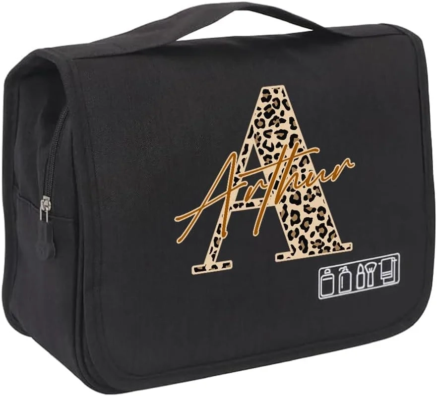 Personalized Waterproof Hanging Travel Toiletry Bag