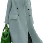 Women's Winter Coat Oversized Wool Blend Peacoat